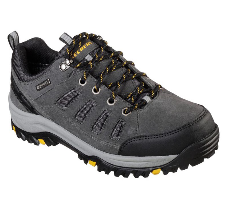 Skechers Relaxed Fit: Relment - Sonego - Mens Hiking Boots Grey [AU-IQ2640]